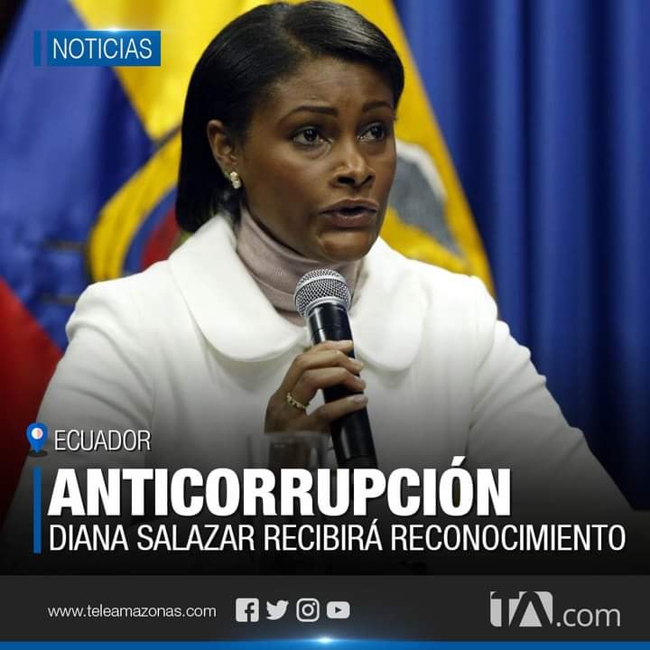 Diana Salazar, anti corrupción